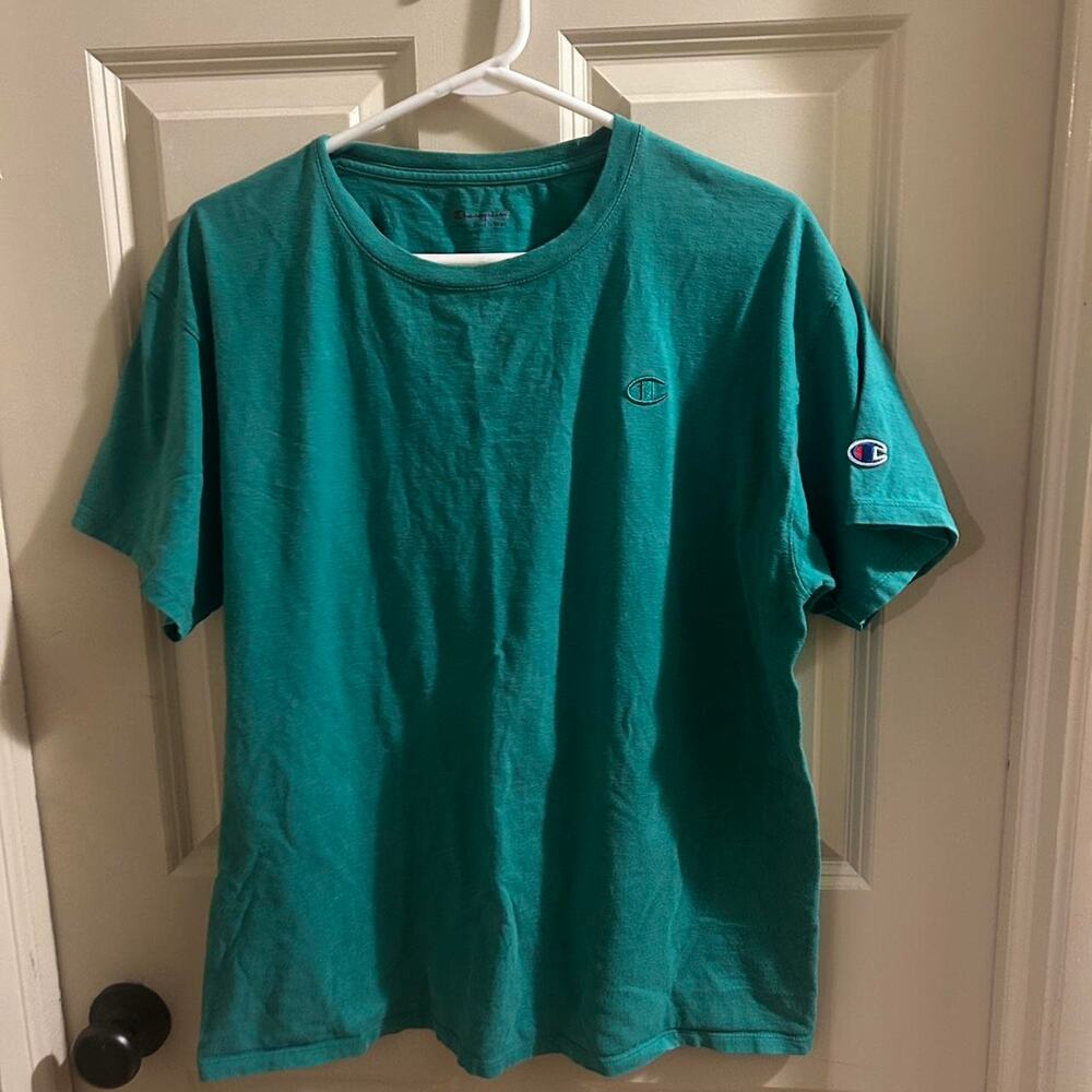 Green champion tshirt super